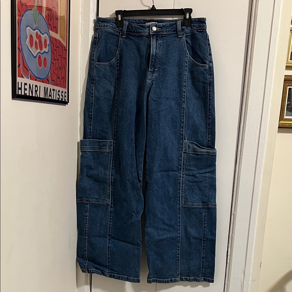 Cello Women’s Relaxed Fit Dark Blue Jeans